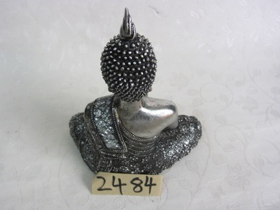 【樹脂陶瓷工藝品人物(黑色朝拜彌勒佛)】價格,廠家,圖片,塑料、樹脂工藝品,德化縣印藝印刷有限責任公司-