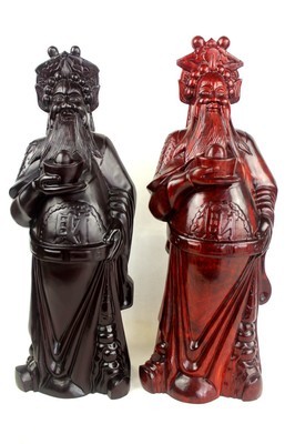 【廠家直銷紅木工藝品財神擺件 木質工藝品 武財神爺佛像 一件起】價格,廠家,圖片,木質、竹質工藝品,如皋市下原鎮振新紅木工藝品廠-